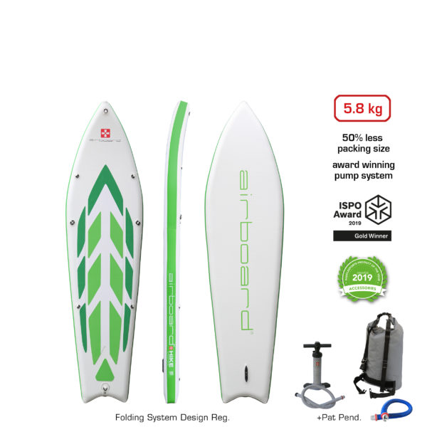 Airboard HIKE Ultralight Green 9'9"