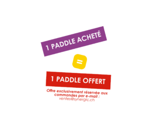 1 paddle acheté = 1 paddle offert